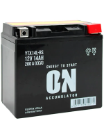 ON AGM 14Ач о.п YTX14L-BS