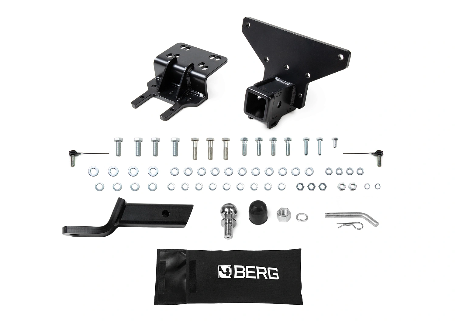 Фаркоп Tank 500 2023- , Haval H5, H9 2024- , шар E, Berg F.4812.006