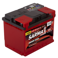 Аккумулятор SARMA power RED 6ст-60 Ач о.п.
