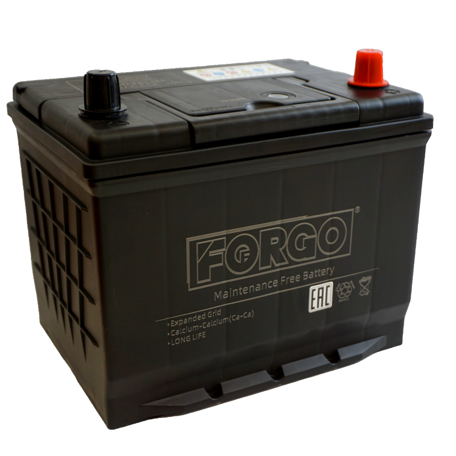 Аккумулятор FORGO 6ст-80 Ач,пуск.ток 700 о.п. азия 80D26LMF