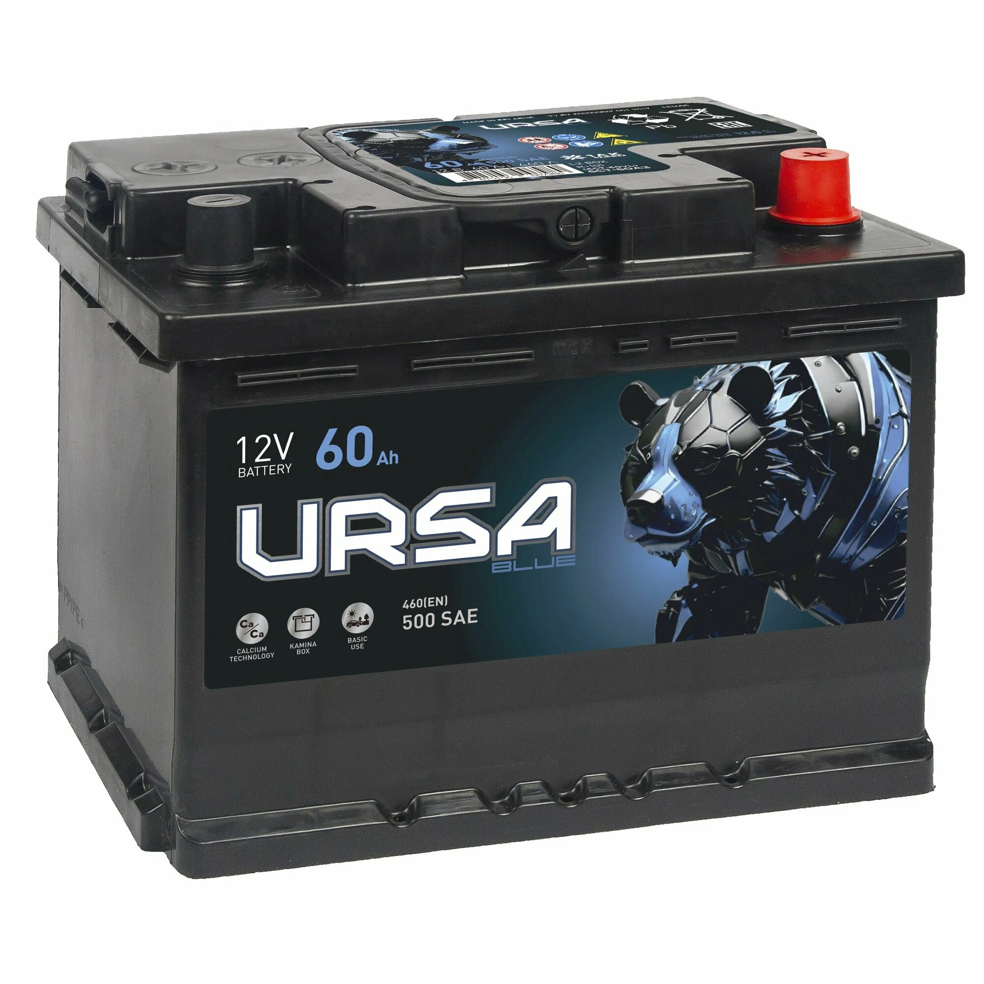 Аккумулятор URSA BLUE  6ст-60  п.п.