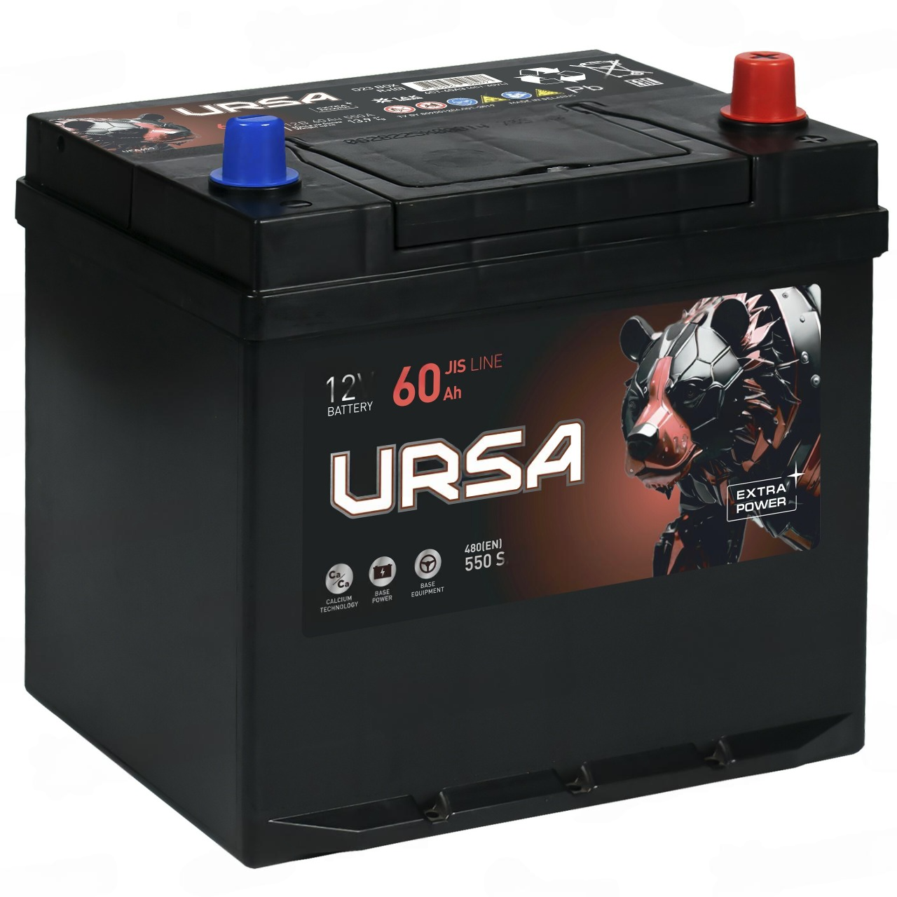 Аккумулятор URSA Asia  6ст-60  o.п.