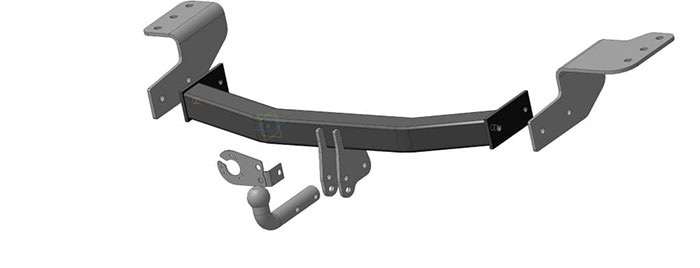 Фаркоп Toyota Fortuner с 2017 г.в.(не подходит на модификацию с функцией \Свободные руки")7870"