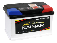 Аккумулятор KAINAR 6ст-75 Ач, о.п. низкая
