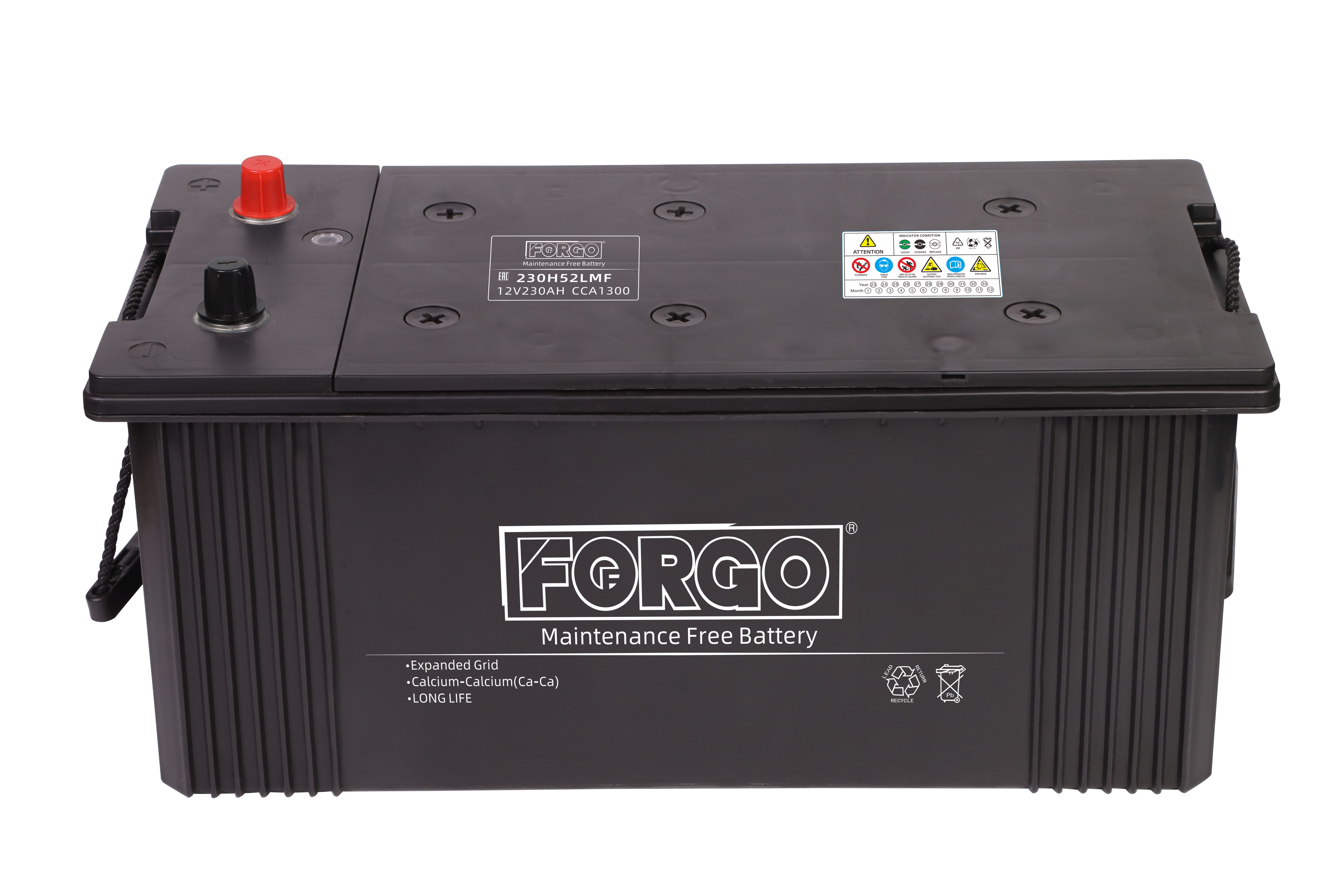 Аккумулятор FORGO 6ст-230 Ач, о.п. 230H52LMF