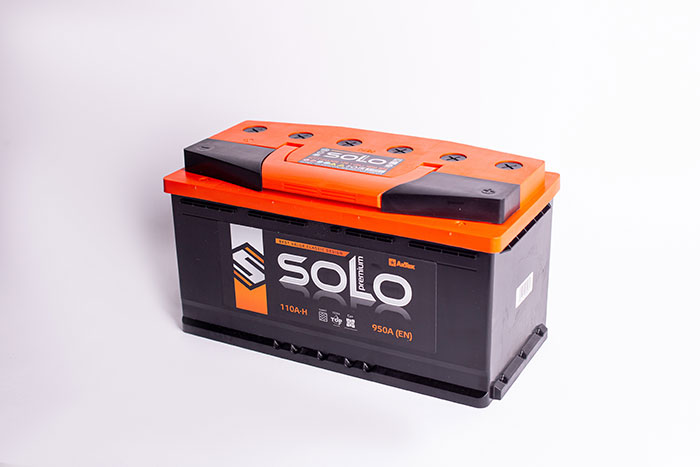 Аккумулятор SOLO 6ст-110 Ач, п.п