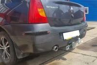 Фаркоп Renault Logan I, II (2005-14) Sandero 2014-../Stepway II пок. 2014-...квадрат Уникар 18241Е