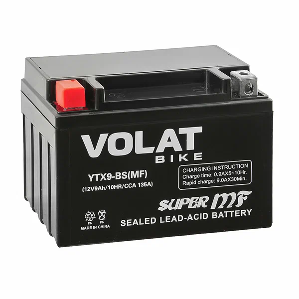 VOLAT 8Ач YT9B-4 (MF)