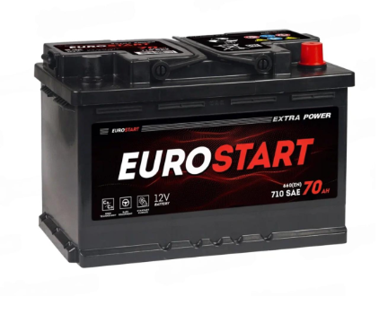 Аккумулятор  EUROSTART Extra Power  6ст-70  о.п.