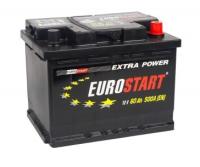 Аккумулятор  EUROSTART Extra Power  6ст-62  о.п. Аккумулятор  EUROSTART Extra Power  6ст-62  о.п.