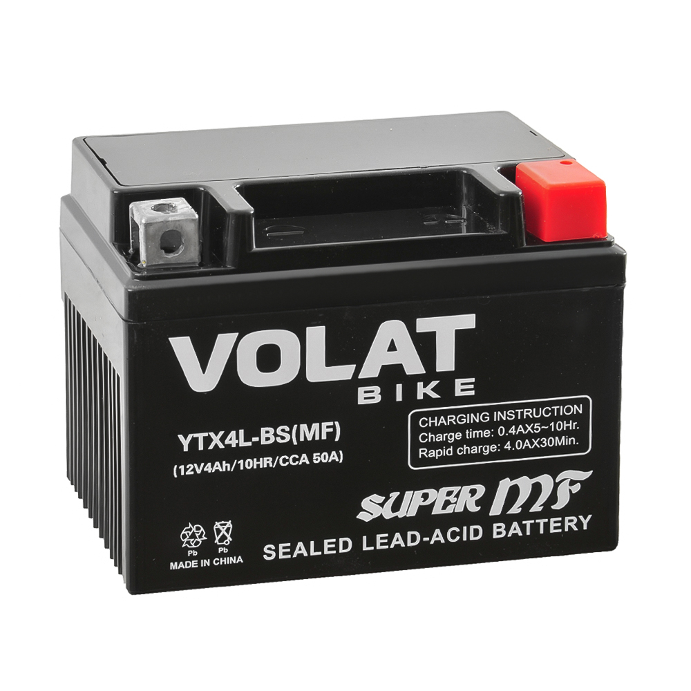 VOLAT 4Ач YTX4L-BS (MF)