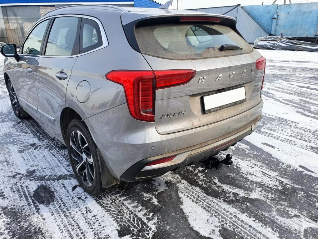 Фаркоп Haval Jolion 2021-... квадрат Уникар 11176Е