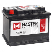 Аккумулятор MASTER BATTERIES  6ст-60  п.п.