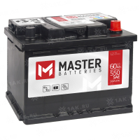 Аккумулятор MASTER BATTERIES  6ст-60  о.п.