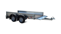 Прицеп 8294К2  3*1,5  без тента борт 30 см двухосный 3-х лист рессора Трейлер