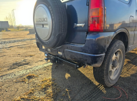 Фаркоп Suzuki Jimny 3 пок (3двери)  с 2012-2019 квадрат  (Уникар) 20764Е