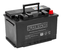Аккумулятор FORGO 6ст-75 Ач о.п.57512MF