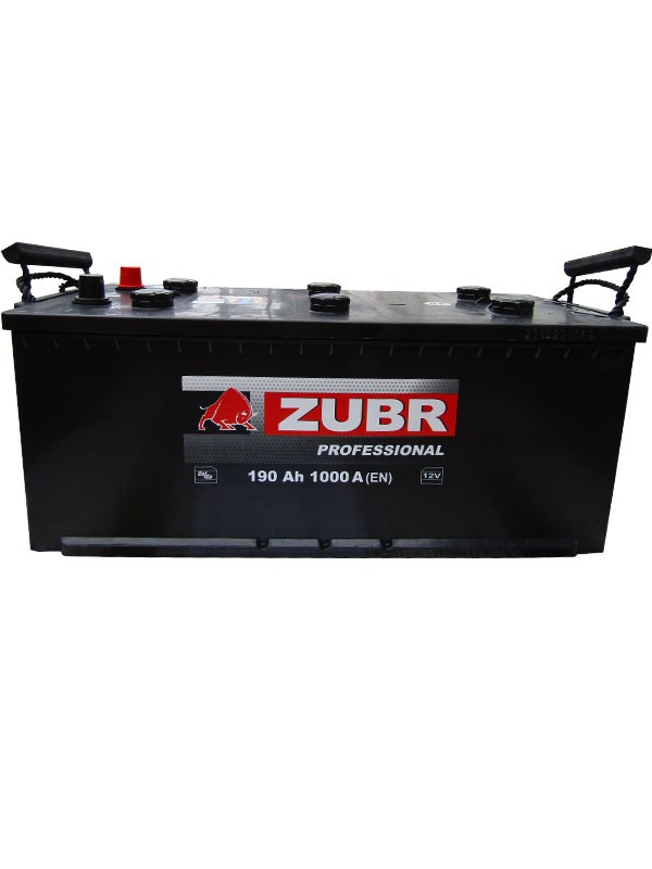 Аккумулятор ZUBR Professional 6ст-190 Ач  п.п.