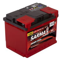Аккумулятор SARMA power RED 6ст-60 Ач п.п.