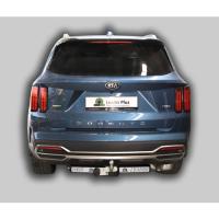 Фаркоп KIA SORENTO IV (MQ) 2020 - ... нержав. пластиной Лидер+ K132-FN