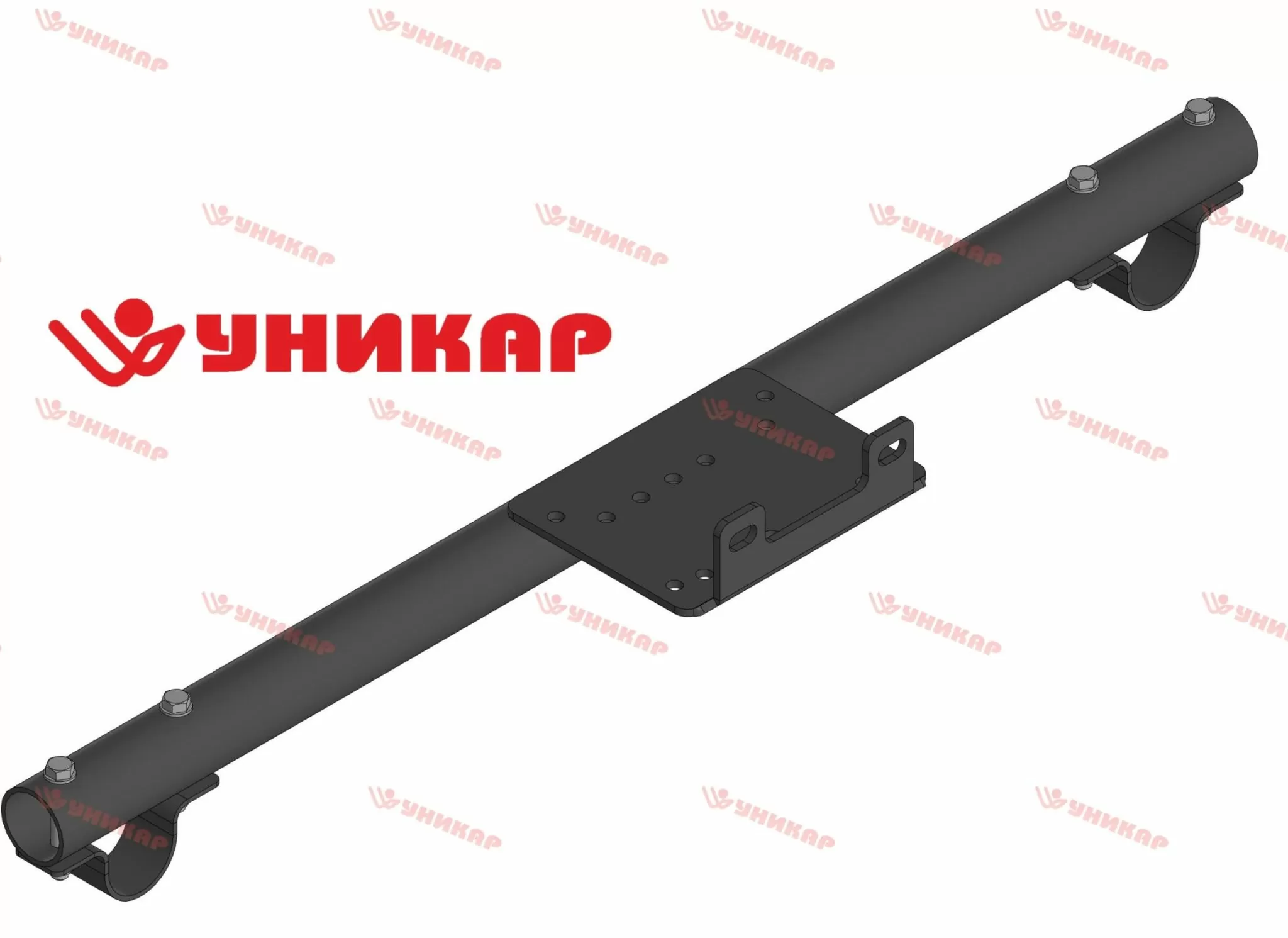 Площадка под лебедку снегоубочного отвала Нива