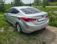Фаркоп Hyundai Elantra V пок 2010-2015 (Уникар) 12563А