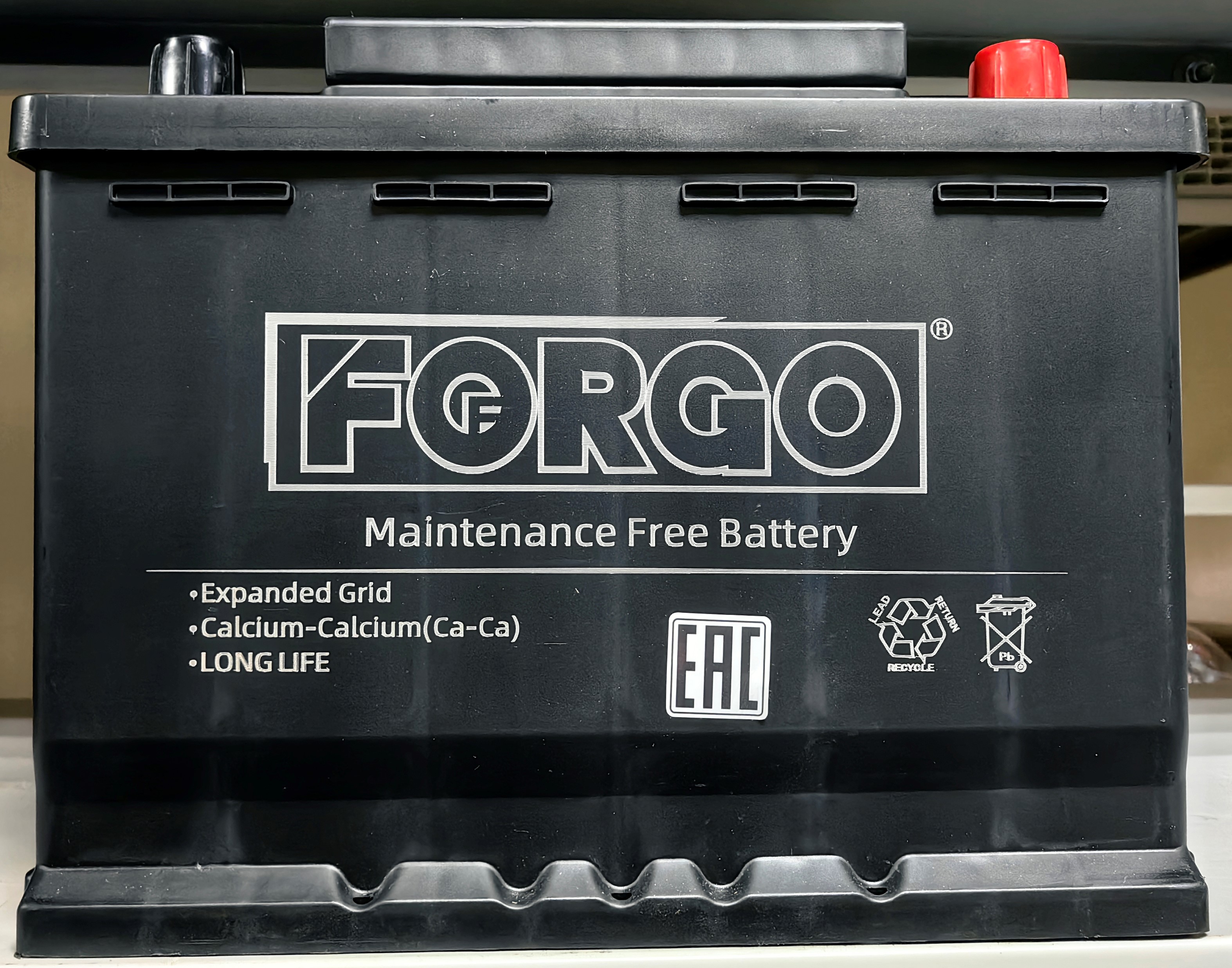 Аккумулятор FORGO 6ст-60 Ач  пуск. ток 600, раз. 243*174*188*188 о.п. 56019MF