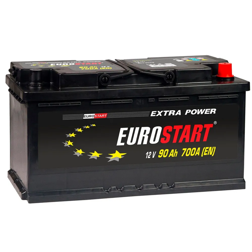 Аккумулятор  EUROSTART Extra Power  6ст-90  о.п.