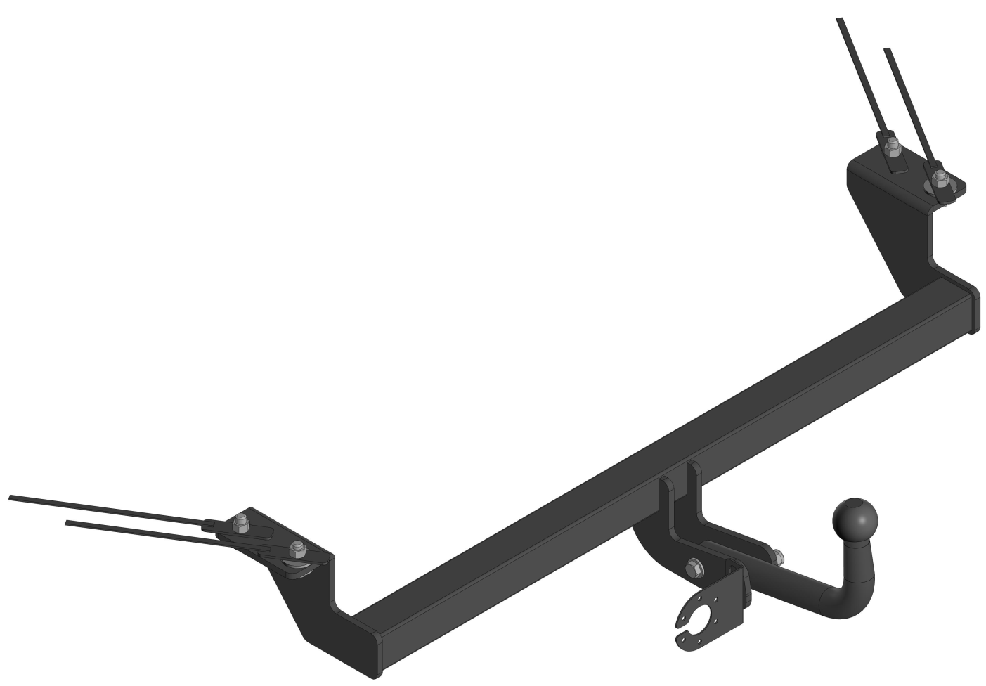 Фаркоп Geely Emgrand SS11 IV покол 2021-...  (Уникар) 09481A