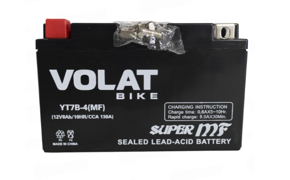 VOLAT 8Ач YT7B-4 (MF)