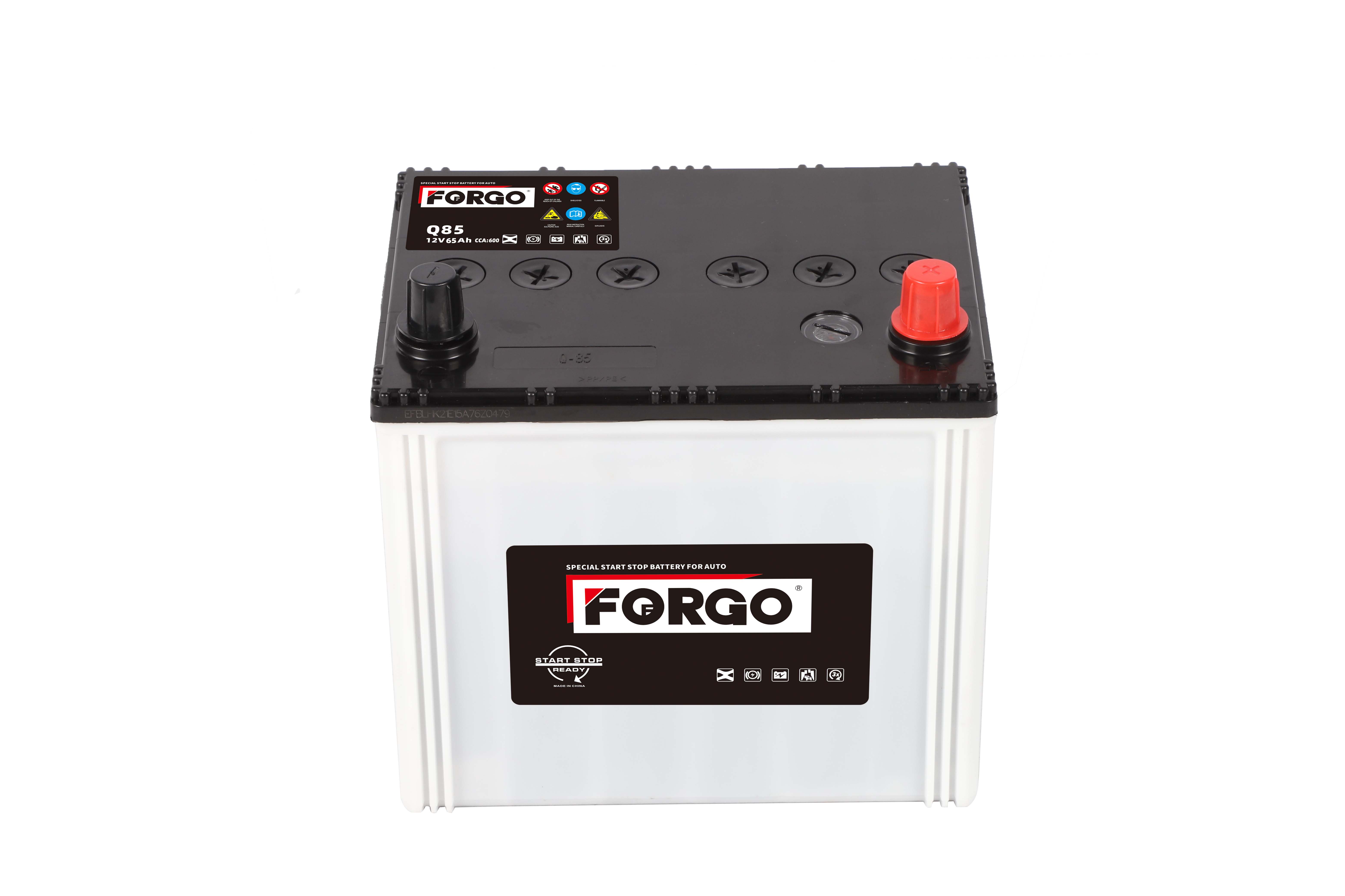 Аккумулятор FORGO EFB 6ст-65 Ач, о.п. азия EFB Q85