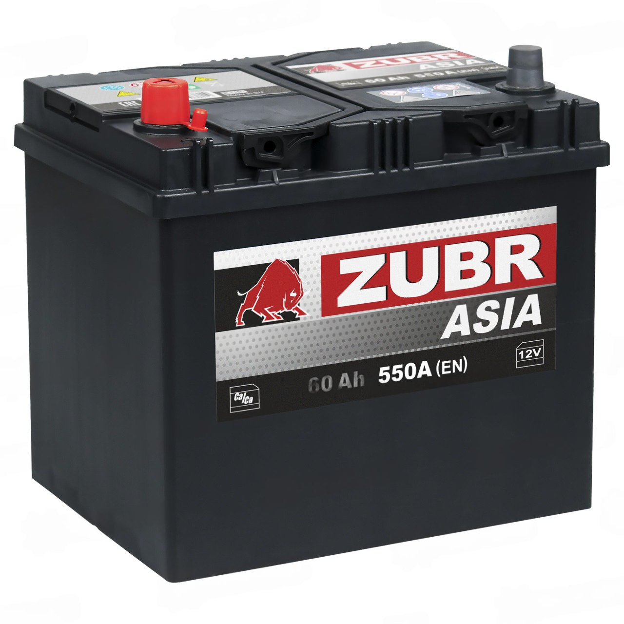 Аккумулятор ZUBR ULTRA  ASIA 6ст-60 Ач  п.п.