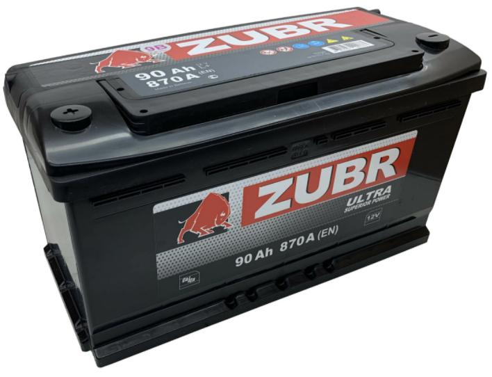 Аккумулятор ZUBR ULTRA 6ст-90 Ач  п.п.