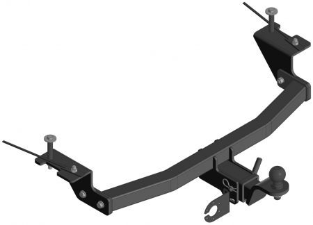 Фаркоп Chery Tiggo 5 2014-2016 г.в.квадрат  (Уникар) 15207А