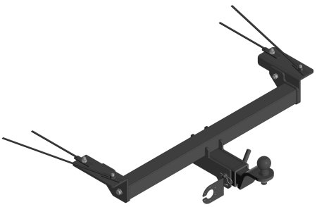 Фаркоп Omoda C5 1 с 2022 г  квадрат Уникар 11172А Фаркоп Omoda C5 1 с 2022 г  квадрат Уникар 11172А