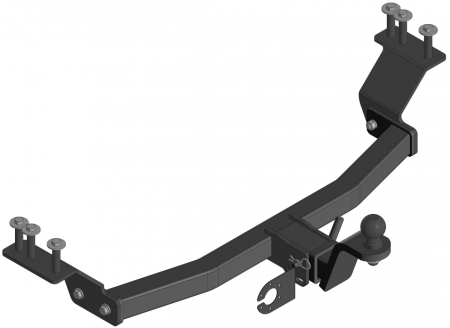 Фаркоп Toyota Caldina Т210 1997-2002 г.в., Toyota Carina 1996-2001 квадрат (Уникар) 15208A