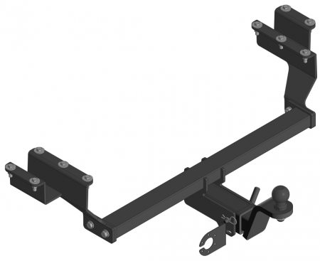 Фаркоп JAC JS4 с 2022, Москвич 3 с 2022 квадрат (Уникар) 01021А