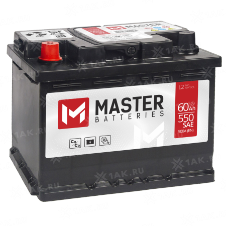 Аккумулятор MASTER BATTERIES  6ст-60  п.п.