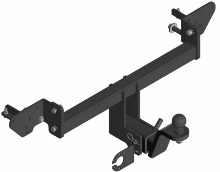 Фаркоп Subaru Outback III пок 2006-2009 универсал, квадрат  Уникар 19737Е