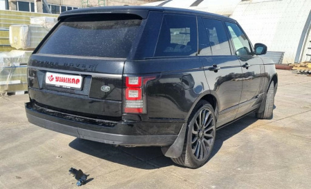 Фаркоп Land Rover Range Rover IV пок.2012-2022 квадрат (Уникар) 18243Е