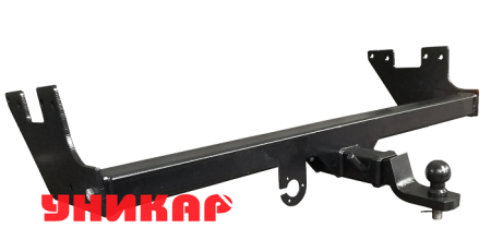 Фаркоп УАЗ 452, 2206, 3909,3962,3741, 3303  1965-... квадрат (Уникар) 03111Е