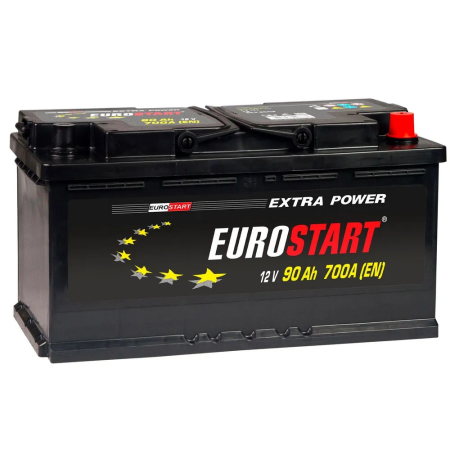 Аккумулятор  EUROSTART Extra Power  6ст-90  о.п.