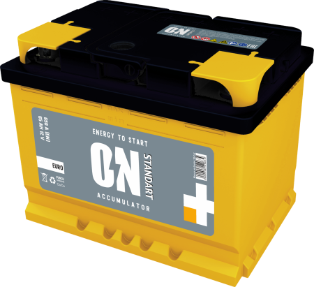 Аккумулятор ON 6СТ-65 Ач, о.п.
