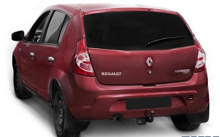 Фаркоп Renault Sandero, 2009-2014, шар А, Berg F.4714.001