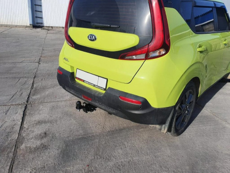 Фаркоп Kia Soul 3 пок. 2019-...  квад Уникар 12198Е