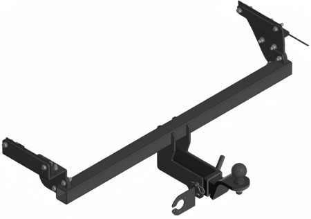Фаркоп Nissan Qashqai I, II пок. 2006-.., Nissan Qashqai+2 I пок. 2008-2014 квад (Уникар) 17235Е