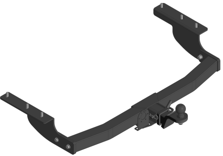 Фаркоп Lexus RX350 3 пок (2012-2015) AL10  квадрат Уникар 27274F