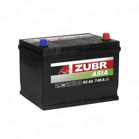 Аккумулятор ZUBR PREMIUM ASIA 6ст-80 Ач  о.п. Аккумулятор ZUBR PREMIUM ASIA 6ст-80 Ач  о.п.