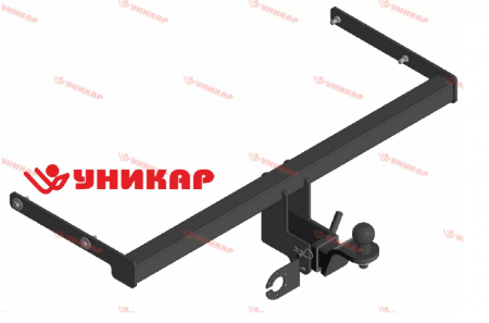 Фаркоп Volswagen Polo 2010 —... Skoda Rapid 2012-...квадрат  Уникар 22267Е