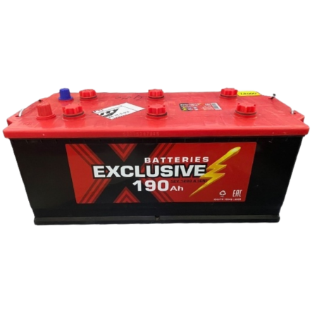 Аккумулятор Exclusive 6ст-190 Ач, п.п. конус